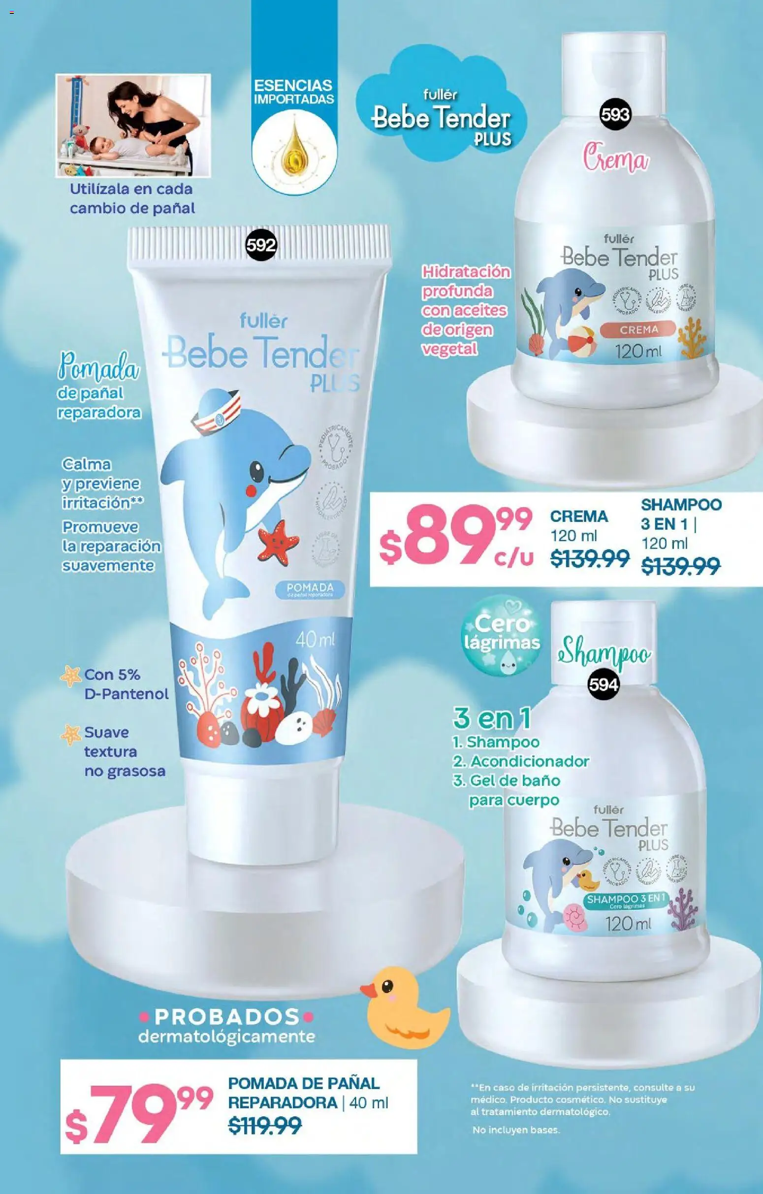 Nuevas ofertas de Fuller válidas en toda la República Mexicana desde el 24.06.2026. ¡Encuentra las mejores ofertas en Fuller campaña 6 2026! | Página: 145 | Productos: Crema, Pomada, Baño, Acondicionador