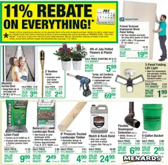 Preview of Menards weekly ads valid from 07/02/2026