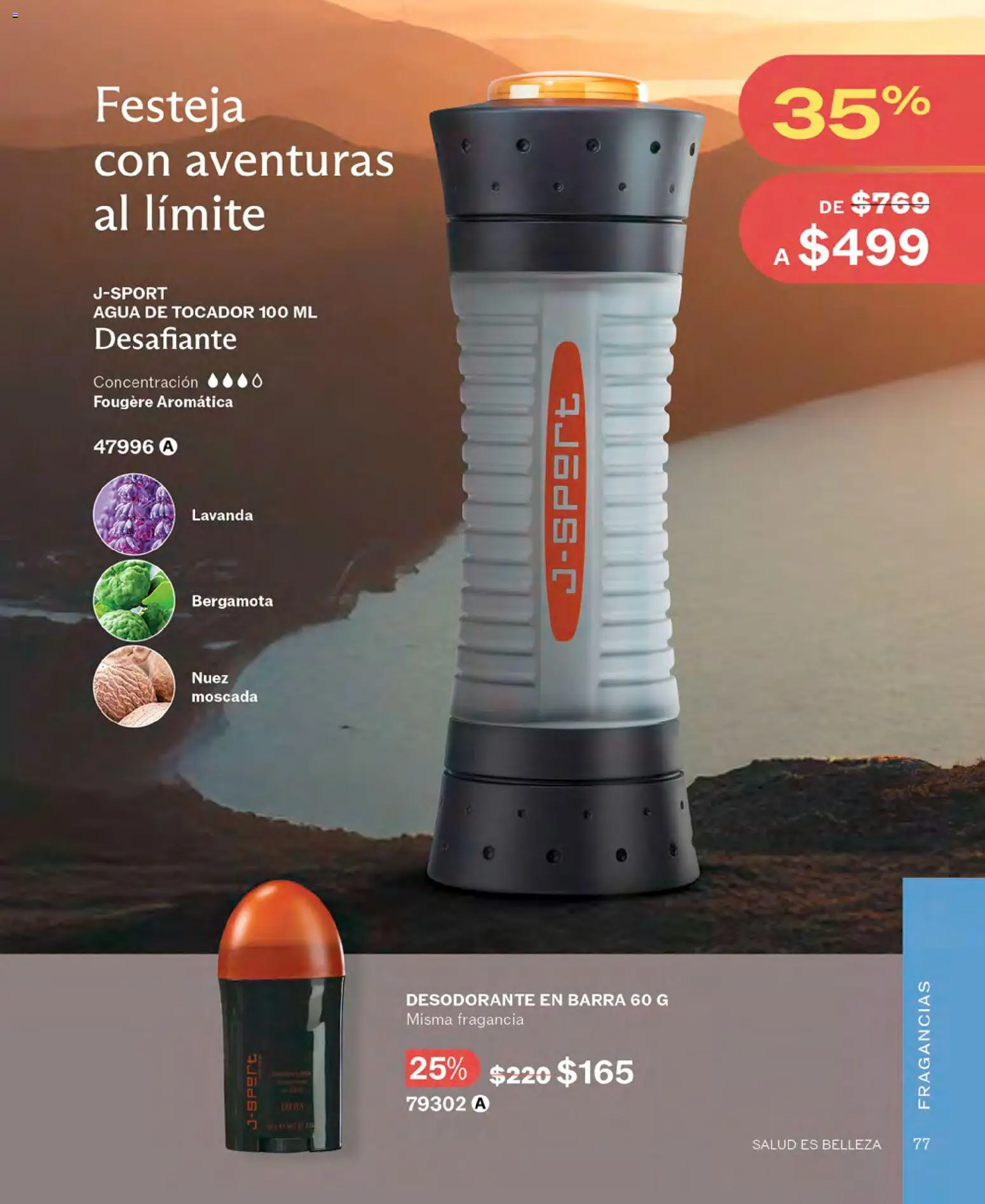 Nuevas ofertas de JAFRA válidas en toda la República Mexicana desde el 01/09/2026. ¡Encuentra las mejores ofertas en JAFRA catálogo! | Página: 77