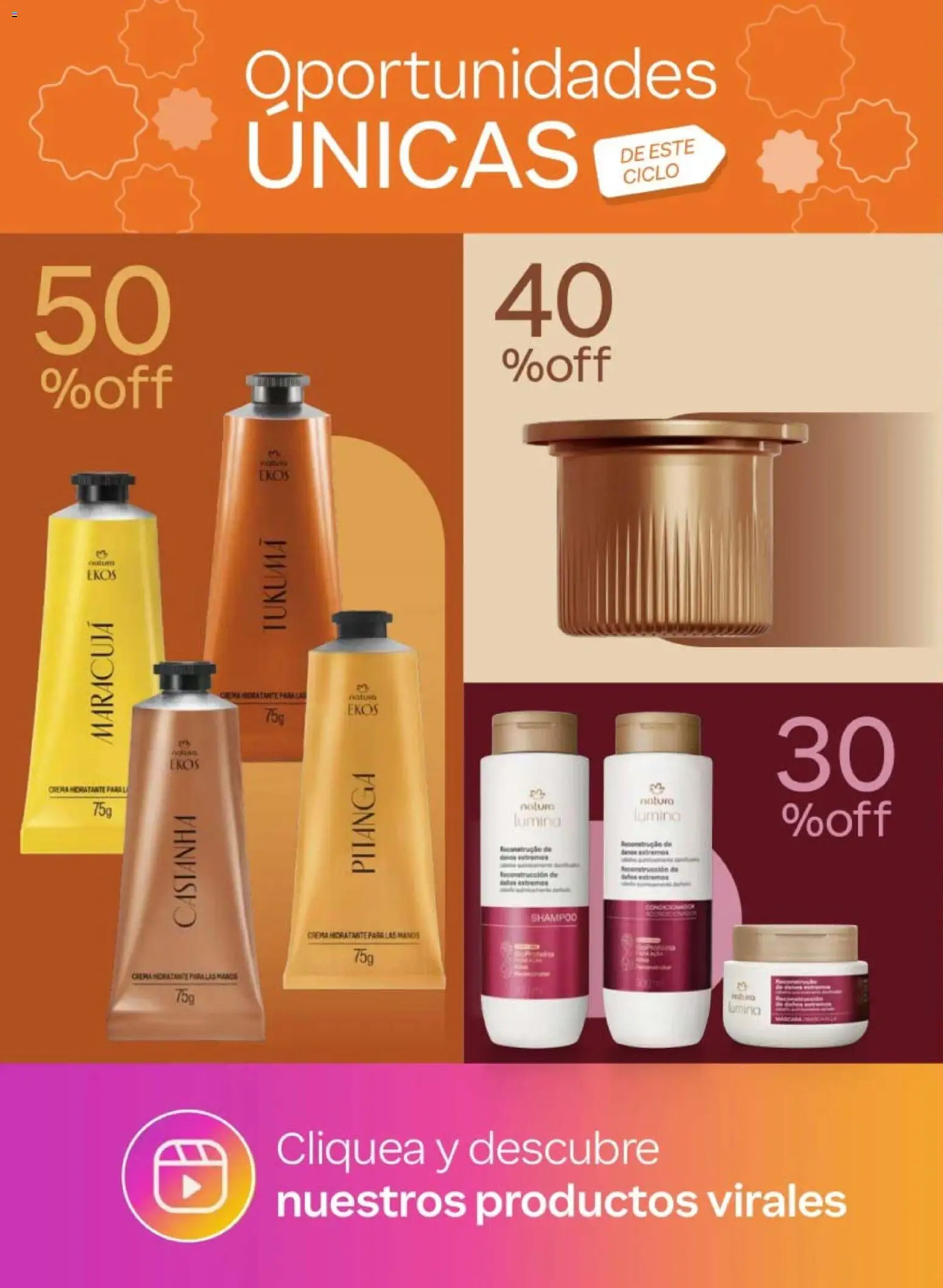 Nuevas ofertas de Natura válidas en toda la República Mexicana desde el 19.06.2026. ¡Encuentra las mejores ofertas en Natura campaña 10 2026! | Página: 4