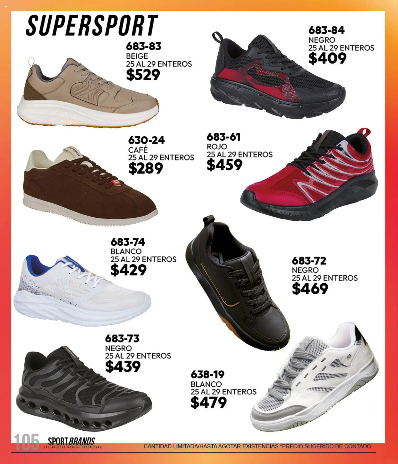 Nuevas ofertas de Cklass válidas en toda la República Mexicana desde el 11/09/2026. ¡Encuentra las mejores ofertas en Cklass catálogo Sportbrands Dama Invierno! | Página: 281 | Productos: Café