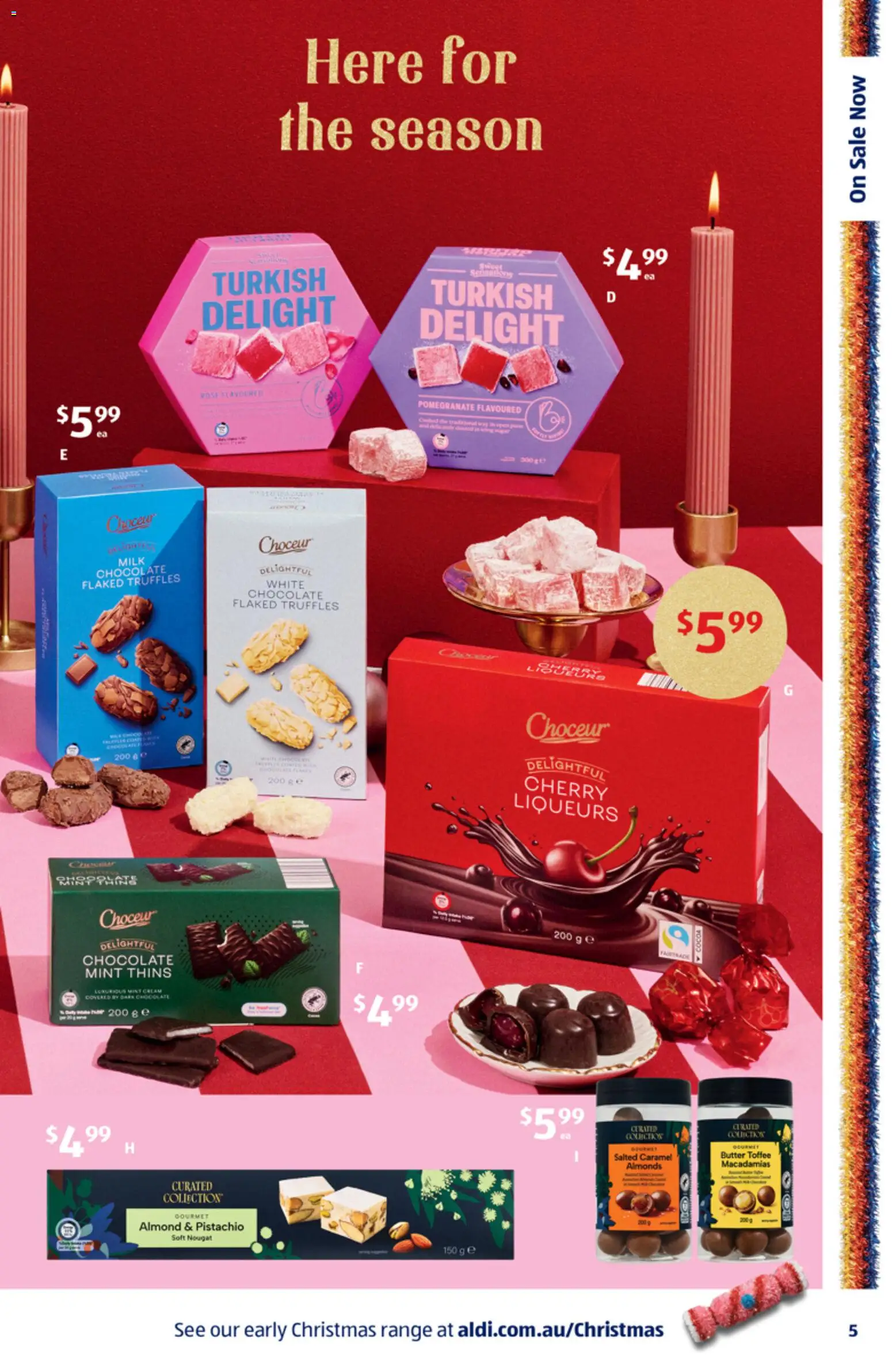 Aldi catalogue - valid from 30/09/2026 | Page: 5 | Products: Butter, Chocolate, Pomegranate, Cream