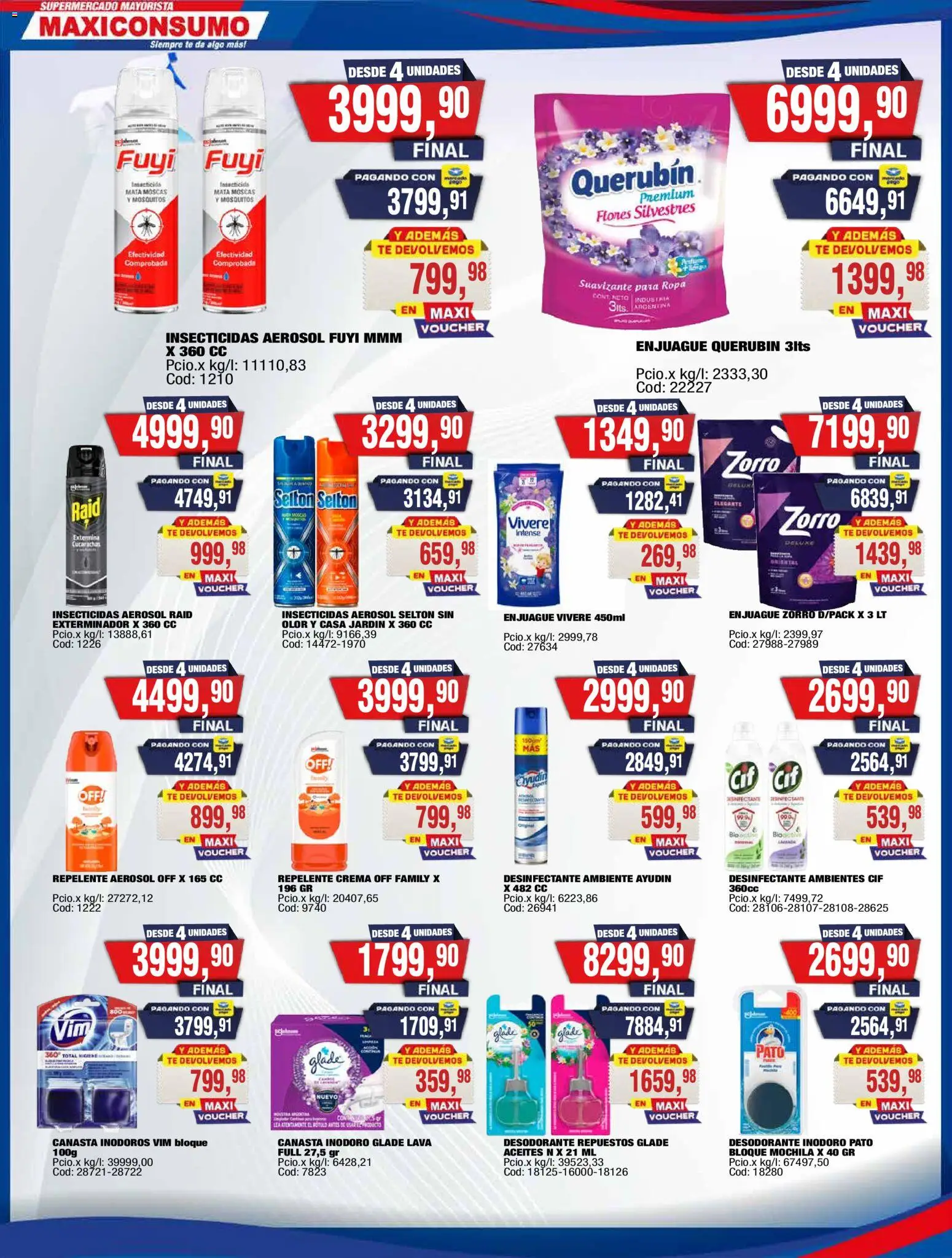 Maxiconsumo ofertas de 27/04/2026 ✳️ Obtenga un descuento limitado hoy mismo | Argentina