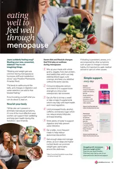Preview of Priceline Pharmacy Anything Menopause Magazine - valid from 02.10.2025 | Page: 15 | Products: Fish, Sugar, Jeans, Weight