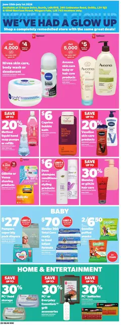 Preview of Zehrs weekly flyer / circulaire from shop Zehrs valid from Jun 25, 2026 | Page: 16 | Products: PC, Grill, Conditioner, Body wash