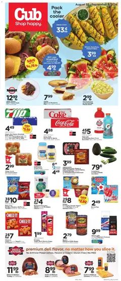 Preview of Cub Foods weekly ads valid from 08/30/2026