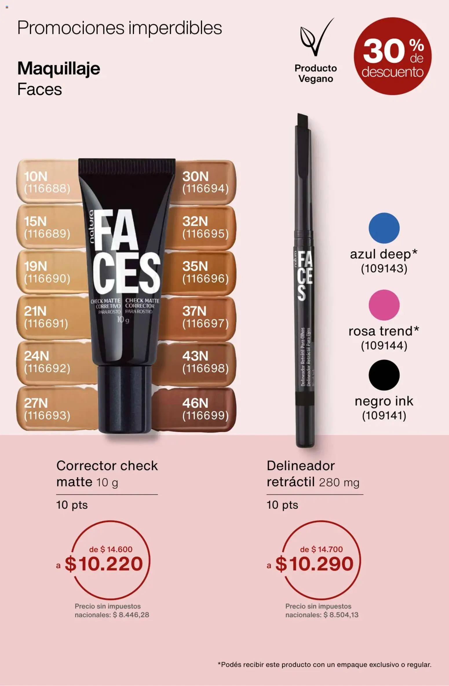 Catálogo Natura Ciclo 3 │ válido desde el 09/02/2026 | Página: 28 | Productos: Maquillaje, Delineador