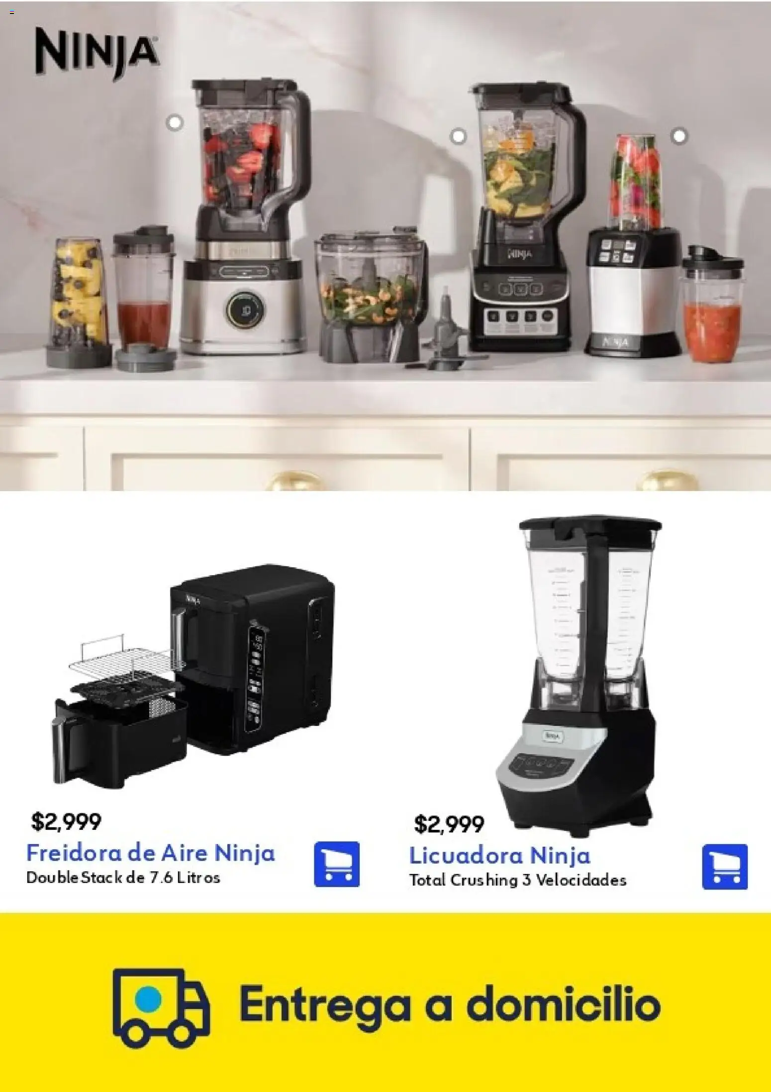 Nuevas ofertas de Coppel válidas en toda la República Mexicana desde el 01/09/2026. ¡Encuentra las mejores ofertas en Coppel catálogo! | Página: 26 | Productos: Freidora de aire, Licuadora, Freidora