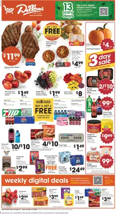 Preview of Dillons weekly ads valid from 10/21/2026