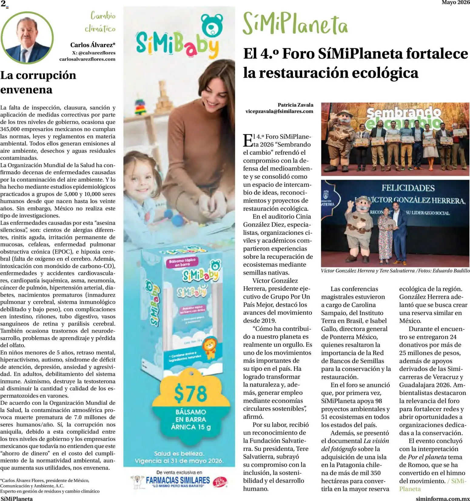 Nuevas ofertas de Farmacias Similares válidas en toda la República Mexicana desde el 01.05.2026. ¡Encuentra las mejores ofertas en Farmacias Similares catálogo! | Página: 2 | Productos: Bálsamo, Té, Vasos, Sobre
