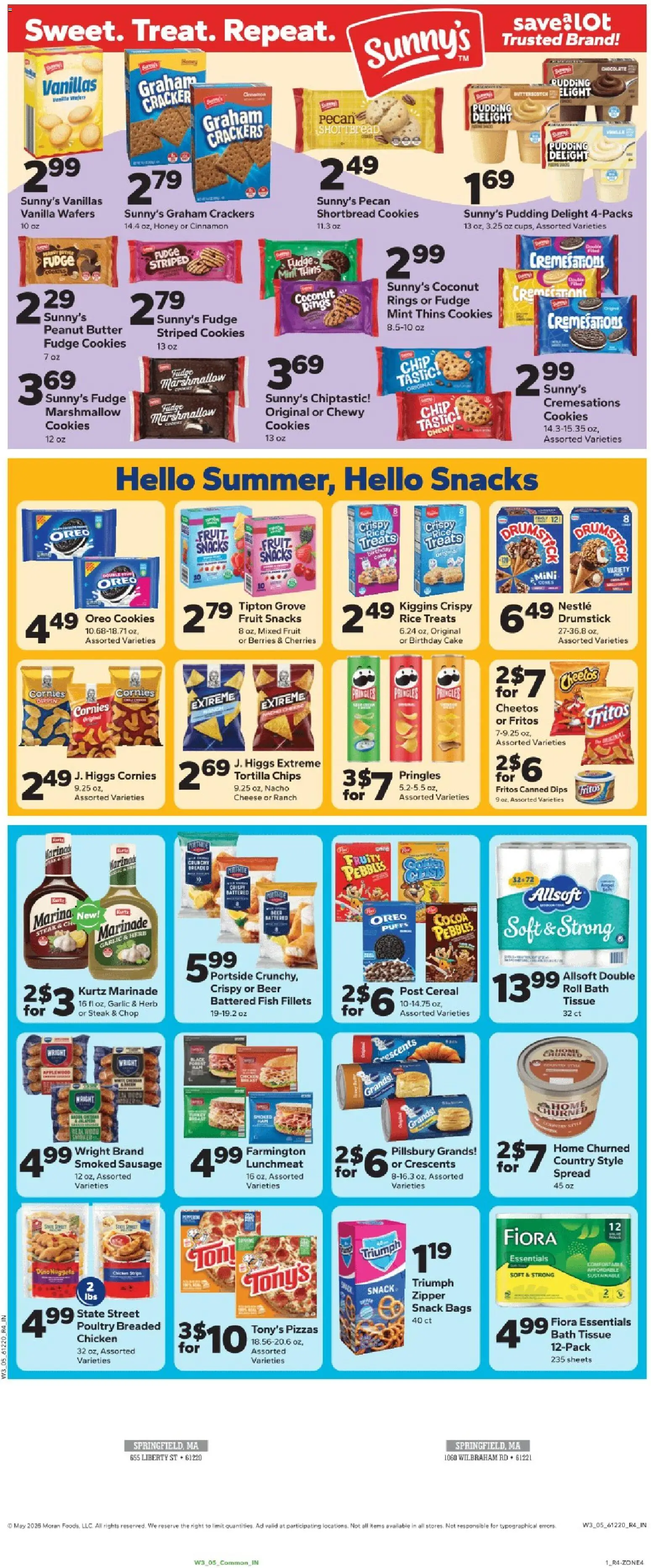 Save a Lot Weekly Ad - valid from 13.05.2026 | Page: 2 | Products: Bath, Chips, Cookies, Garlic