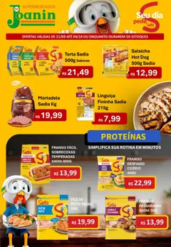 Supermercados Joanin ofertas BRF - Pré-Visualização do folheto da loja Supermercados Joanin, válido de 21/09/2026