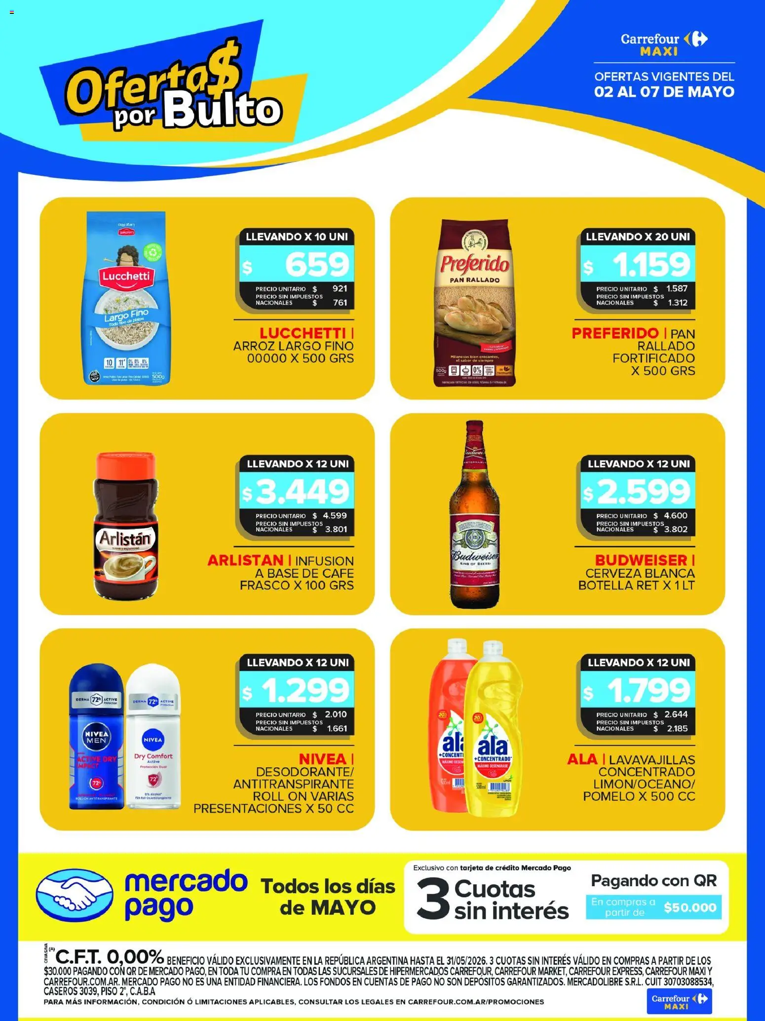 Carrefour Maxi catálogo de 02/05/2026 ✳️ Obtenga un descuento limitado hoy mismo | Argentina