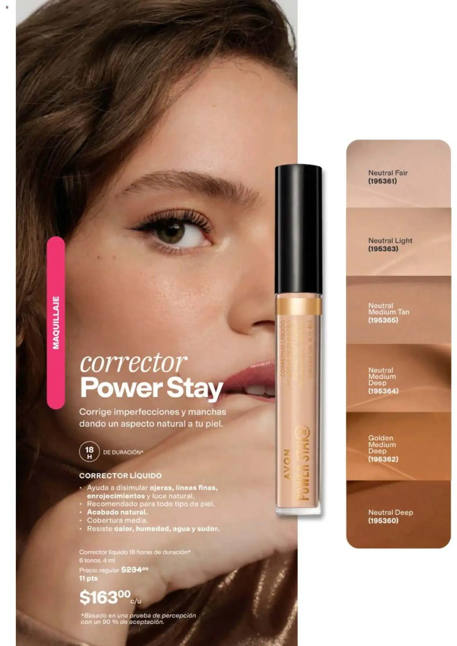 Nuevas ofertas de AVON válidas en toda la República Mexicana desde el 10/07/2026. ¡Encuentra las mejores ofertas en AVON campaña 11 2026! | Página: 37 | Productos: Agua, Maquillaje, Corrector