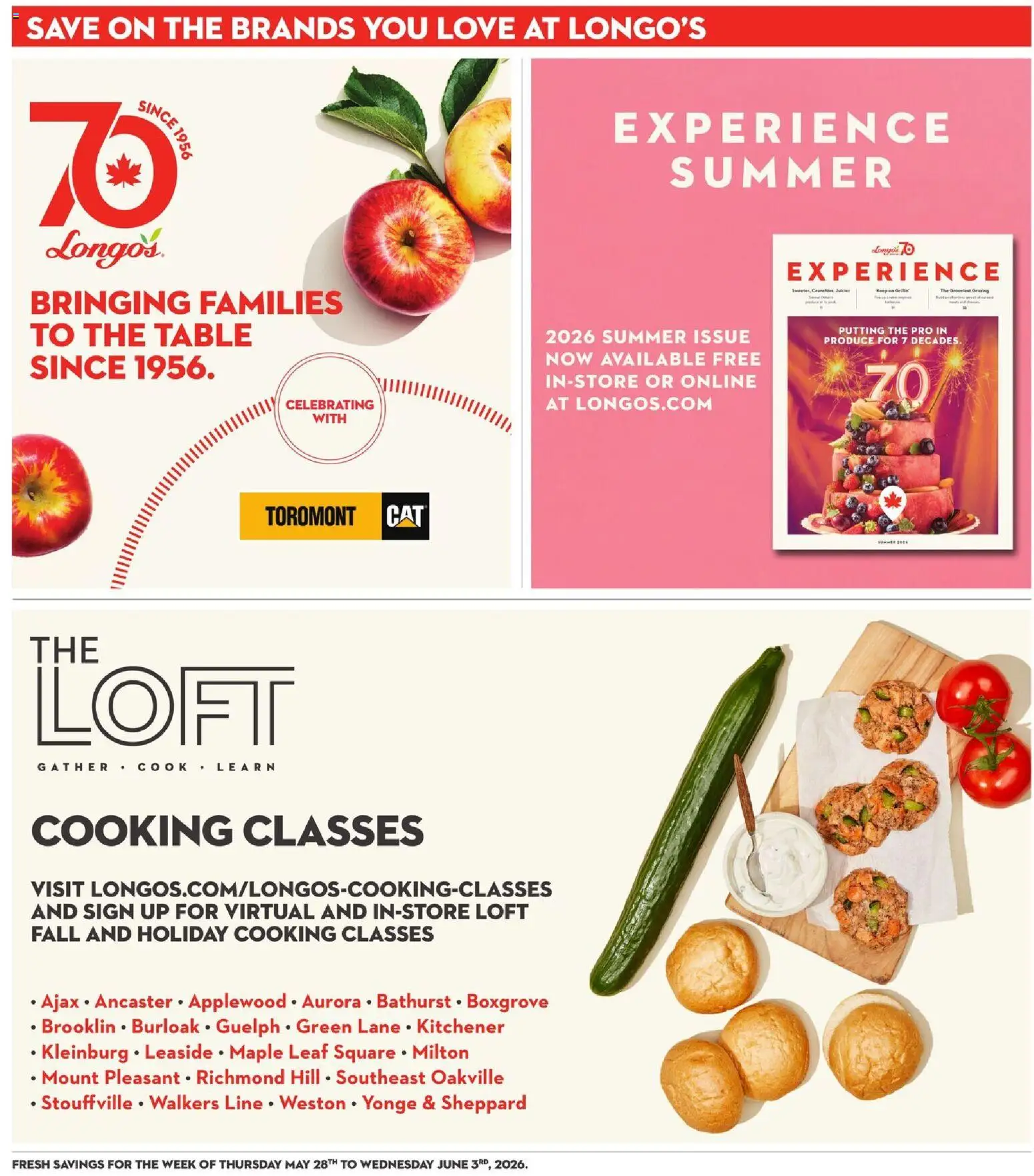 Longo's flyer valid from 28.05.2026 | Page: 26 | Products: Table