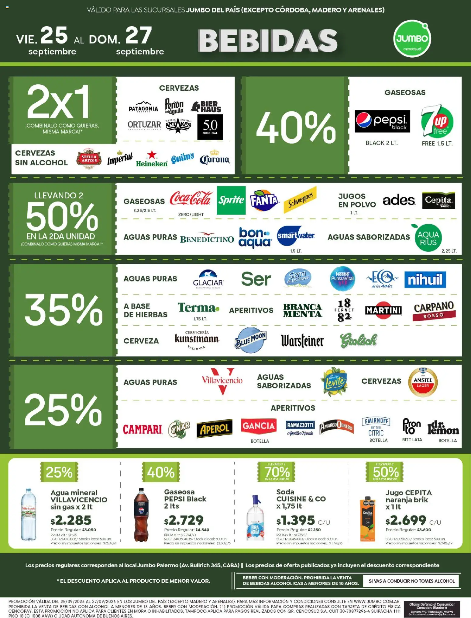 Jumbo - Ofertas | Bs As │ válido desde el 25/09/2026 | Página: 5 | Productos: Hierbas, Teléfono, Bebidas, Martini