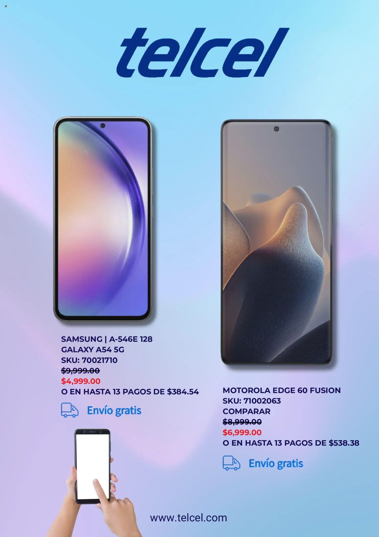 Nuevas ofertas de Telcel válidas en toda la República Mexicana desde el 25.05.2026. ¡Encuentra las mejores ofertas en Telcel Hot Sale! | Página: 4
