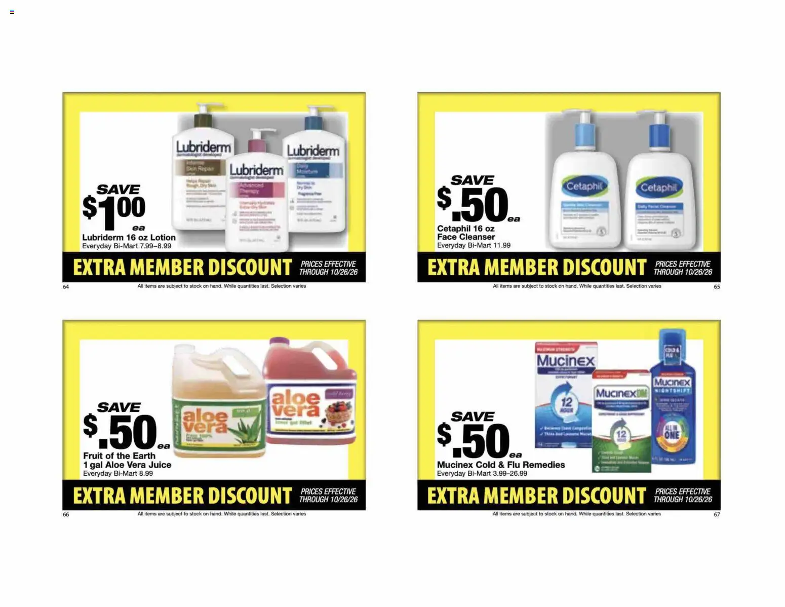 Bi-Mart Extra Member Discount Book - valid from 10/13/2026 | Page: 18