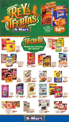 Vista previa de S-Mart folleto Ofertas de feria Monterrey, nuevo folleto de la tienda, válido en México a partir del 21/07/2026