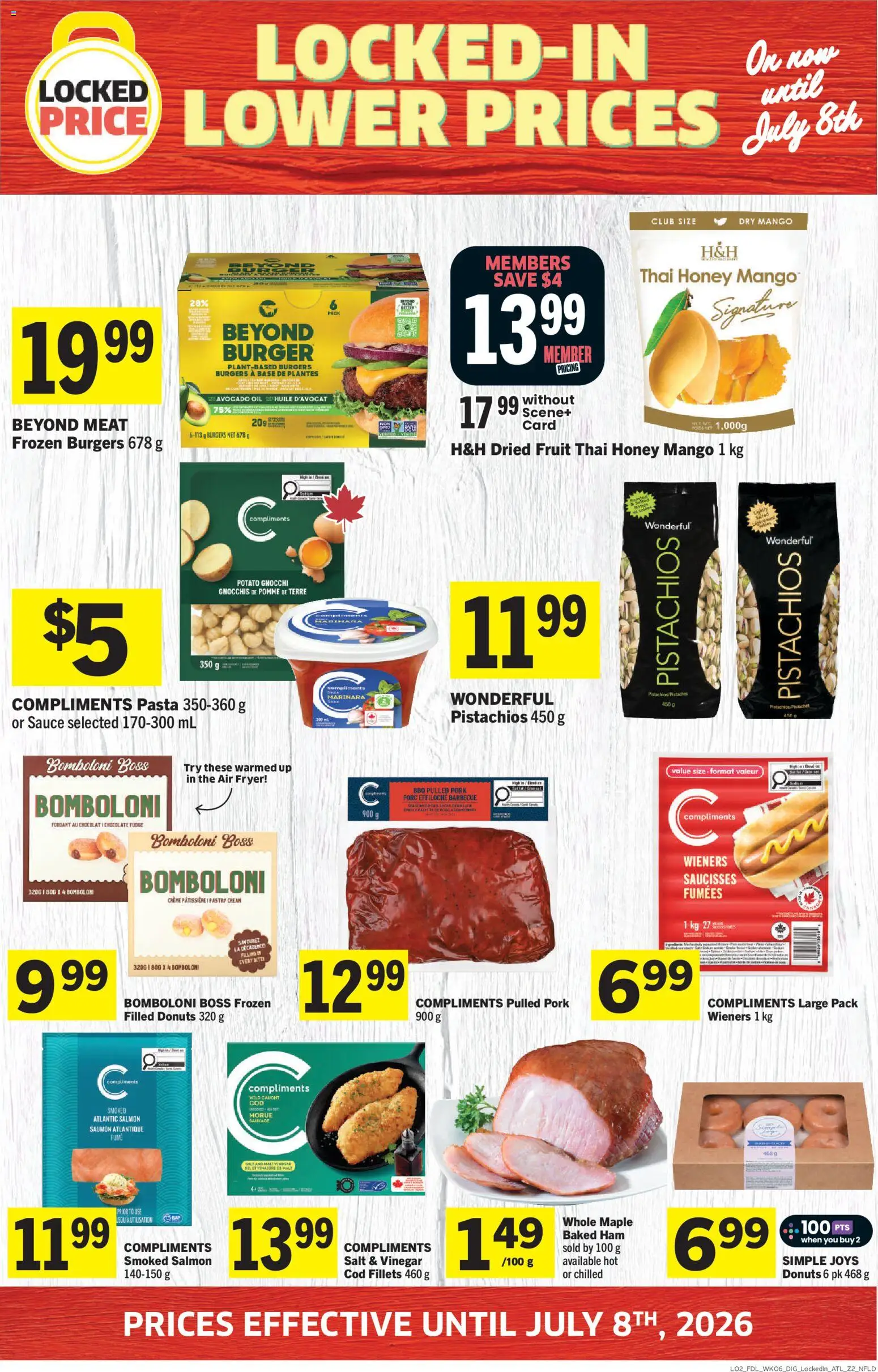 Foodland flyer valid from 04.06.2026 | Page: 11 | Products: Cream, Oil, Chocolate, Pork