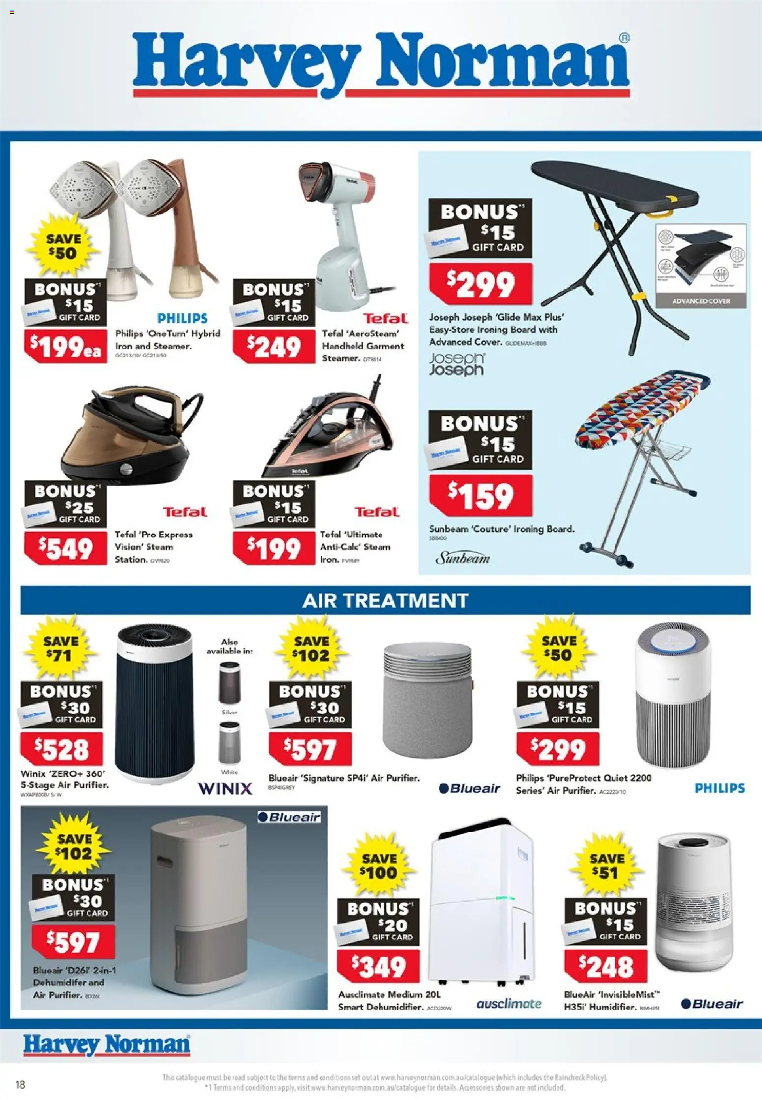 Harvey Norman catalogue - valid from 18.05.2026 | Page: 18 | Products: Accessories, Iron, Treatment