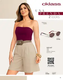 Vista previa de Cklass catálogo Otoño Invierno, nuevo folleto de la tienda, válido en México a partir del 08/07/2026 | Página: 11 | Productos: Lentes, Cinturón, Short