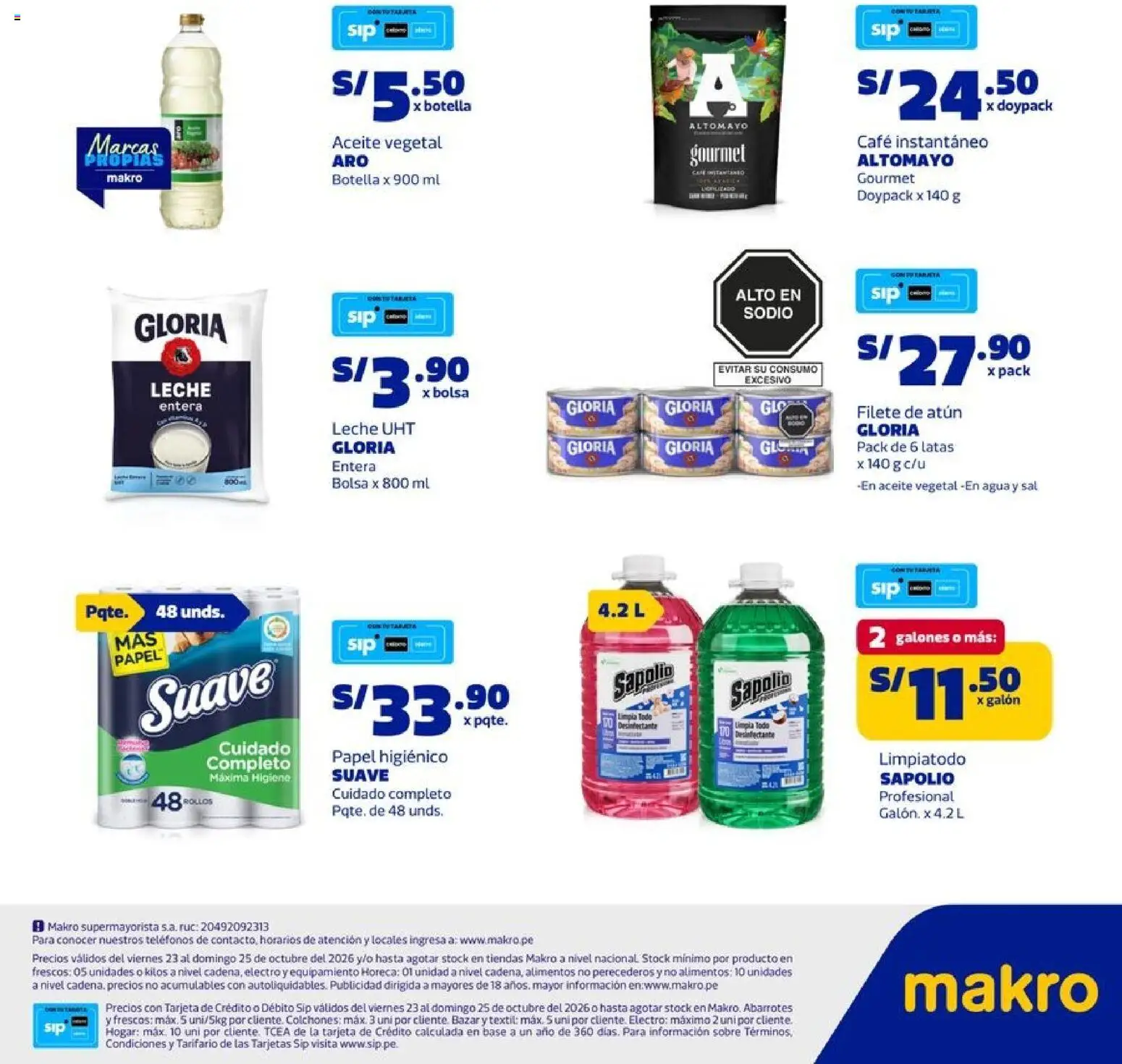 Catálogo Makro válido desde 23/10/2026 | Página: 2