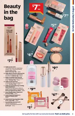 Preview of Stellar Pressed Powder 8g or Setting Spray 100ml, Choose from Light Beige or Medium Beige Pressed Powder or Setting Spray - valid from 05/08/2026 | Page: 3 | Products: Brush, Sponge, Foundation, Setting spray
