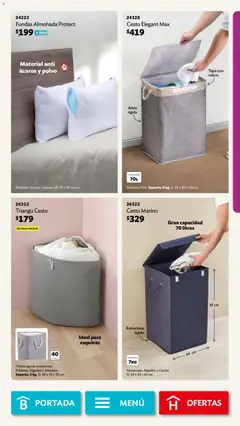 Vista previa de Betterware campaña 9 2026, nuevo folleto de la tienda, válido en México a partir del 31/08/2026 | Página: 65 | Productos: Algodón, Almohada, Polvo