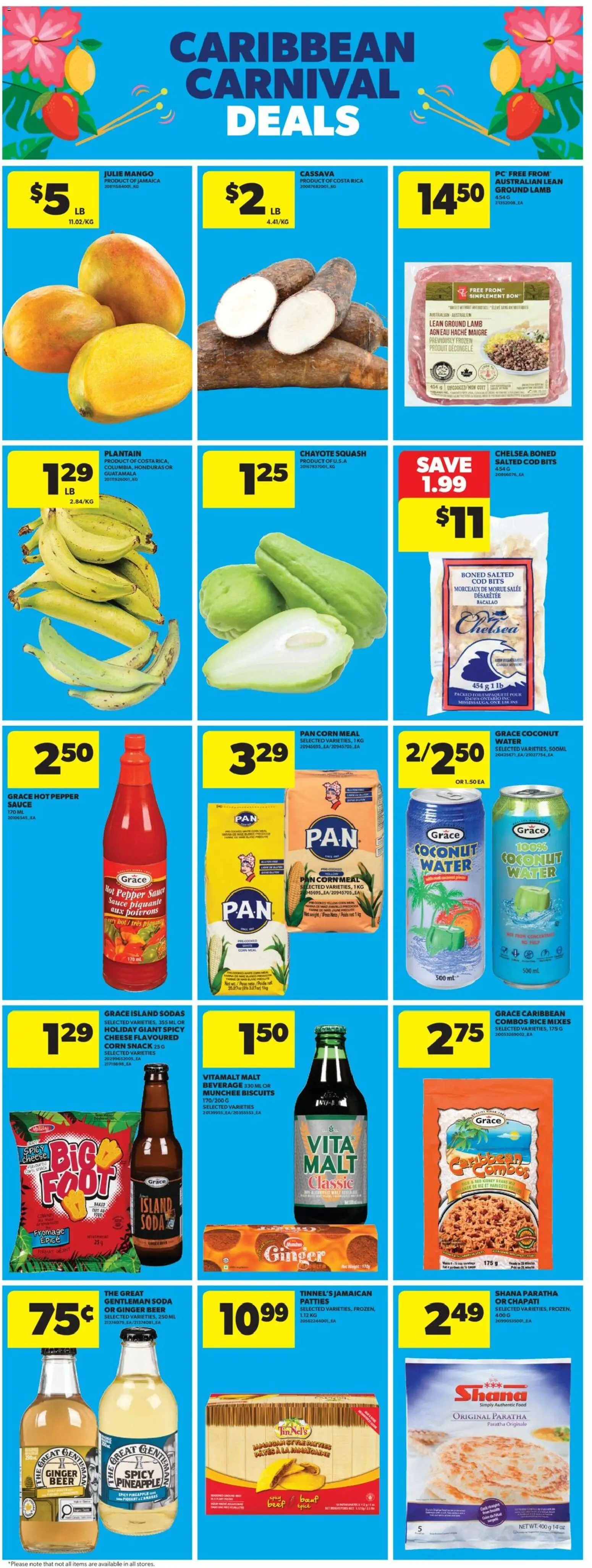 Real Canadian Superstore flyer valid from Jul 16, 2026 | Page: 23 | Products: Pineapple, Food, Biscuits, Beer