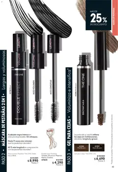 Oriflame Catálogo válido desde el 30.05.2026 | Página: 43 | Productos: Rizador, Maquillaje, Cepillo, Máscara