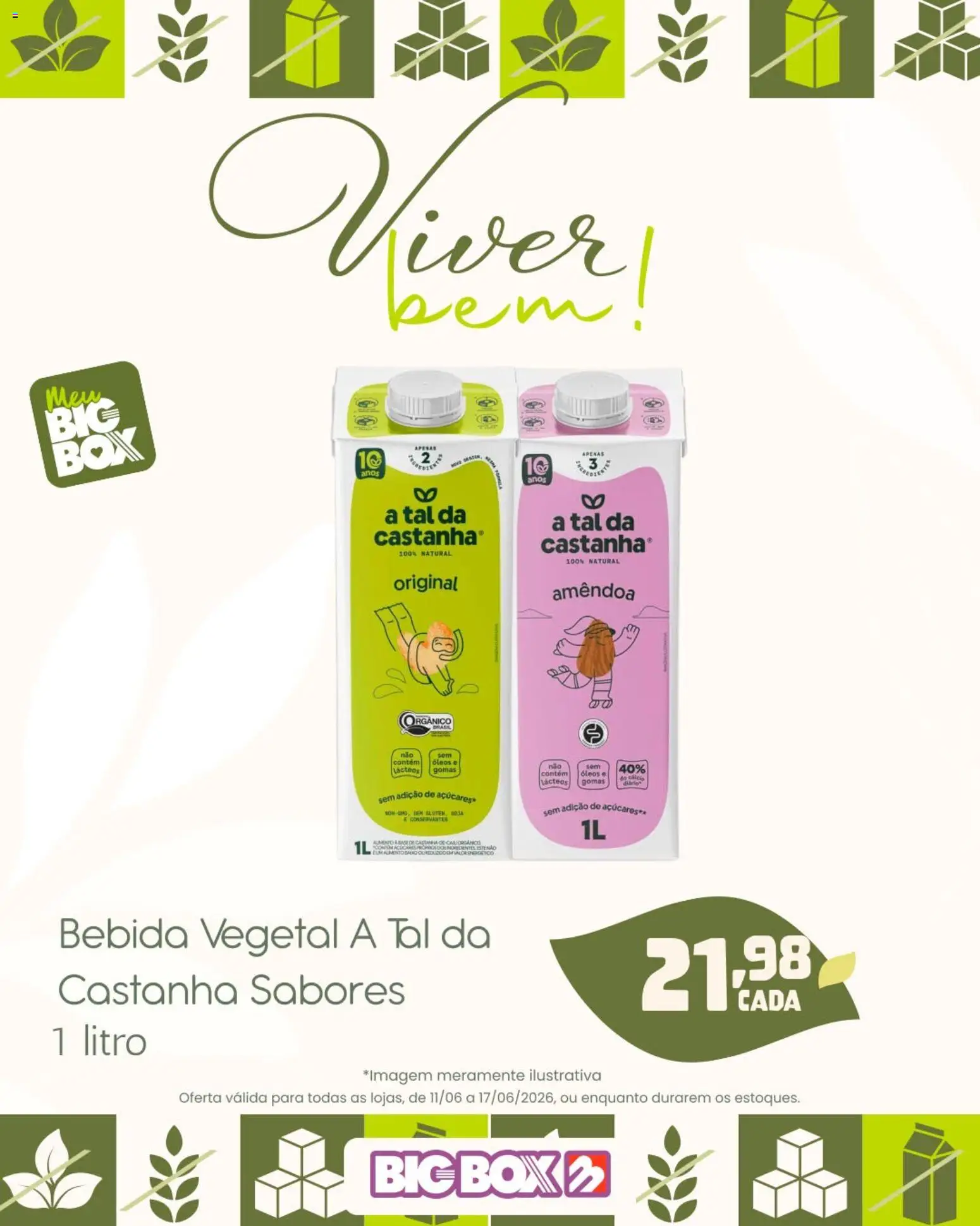 Big Box Folheto - válido de 11.06.2026 | Página: 8 | Produtos: Base, Cálcio, Bebida