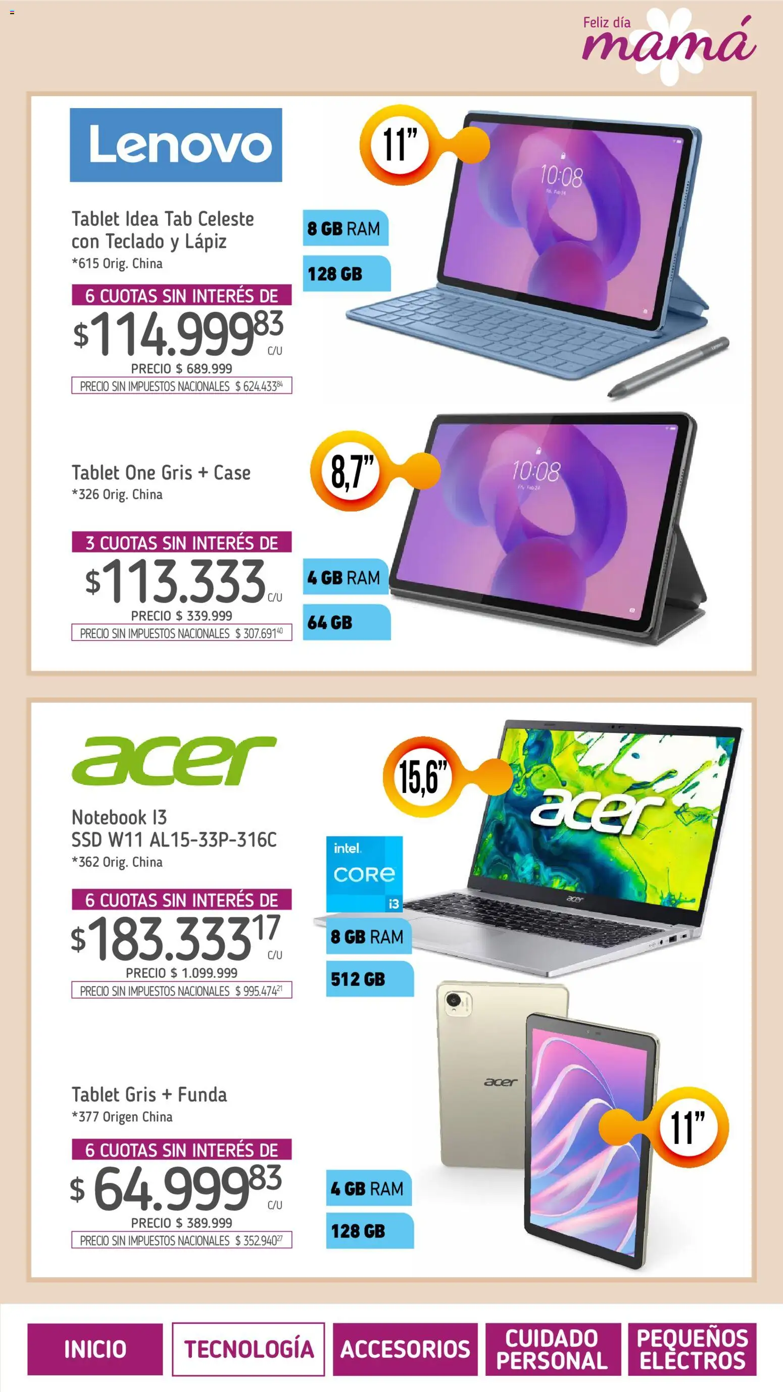 La Anonima - Tecno & Hogar Madre │ válido desde el 08/10/2026 | Página: 2