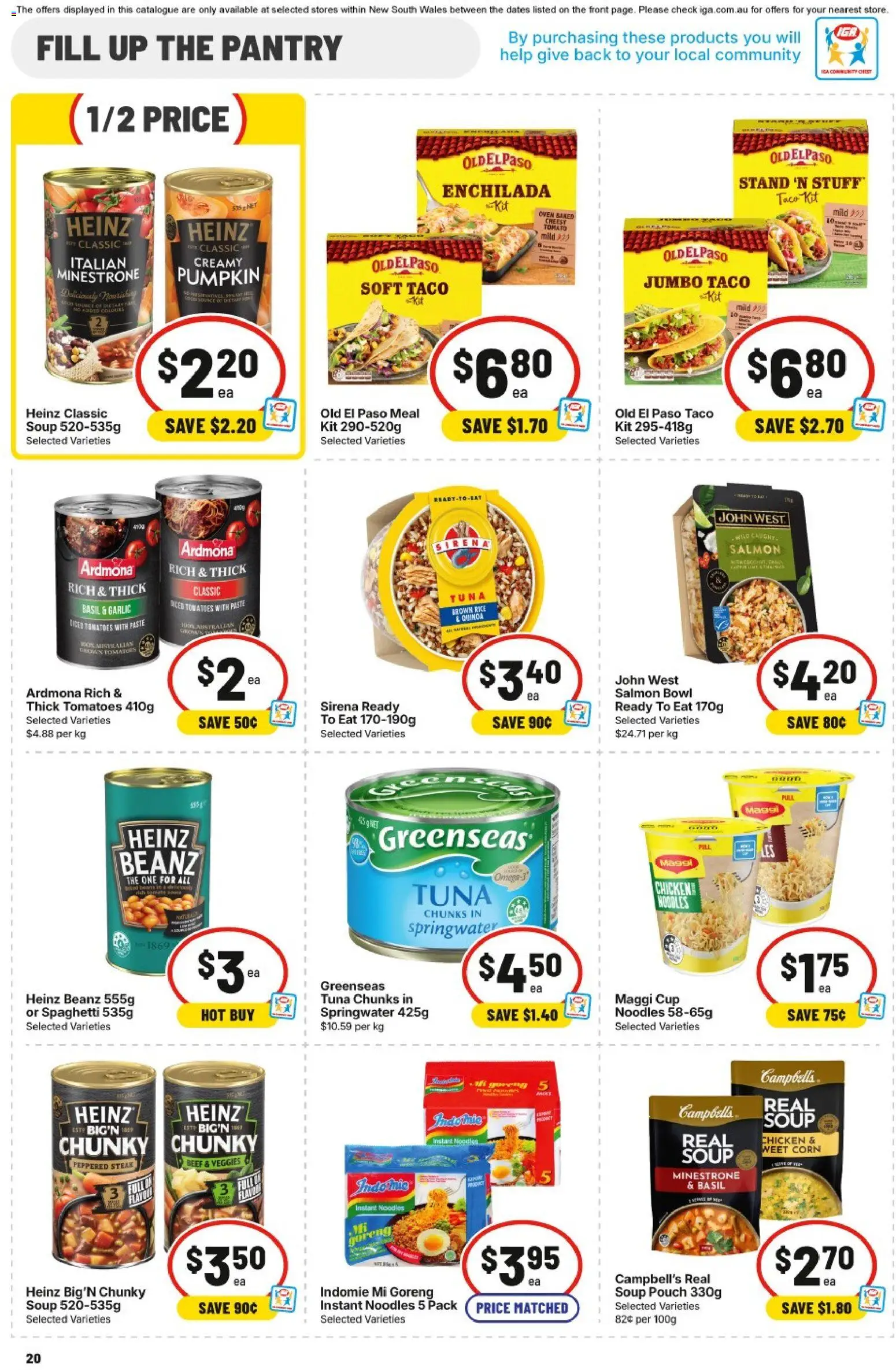 IGA catalogue - valid from 17.06.2026 | Page: 18 | Products: Tomatoes, Salmon, Garlic, Oven
