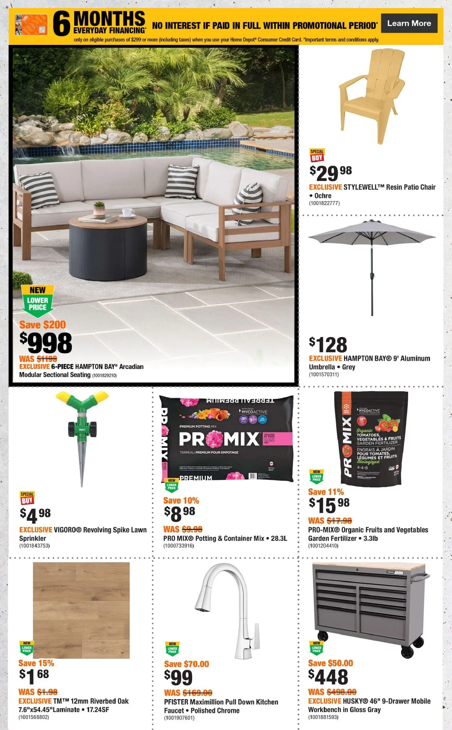 Home Depot flyer valid from 28.05.2026 | Page: 2 | Products: Chair
