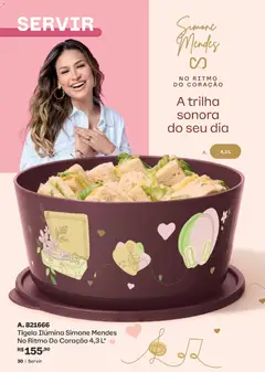 Tupperware catálogo Vitrine 07 - Pré-Visualização do folheto da loja Tupperware, válido de 01.07.2026 | Página: 30 | Produtos: Tigela