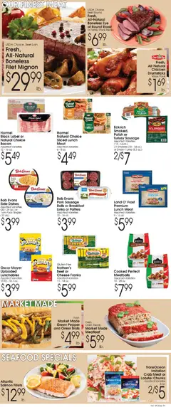 Preview of Family Fare weekly ads valid from 09/20/2026 | Page: 3 | Products: Pizza, Bacon, Salmon, Filet