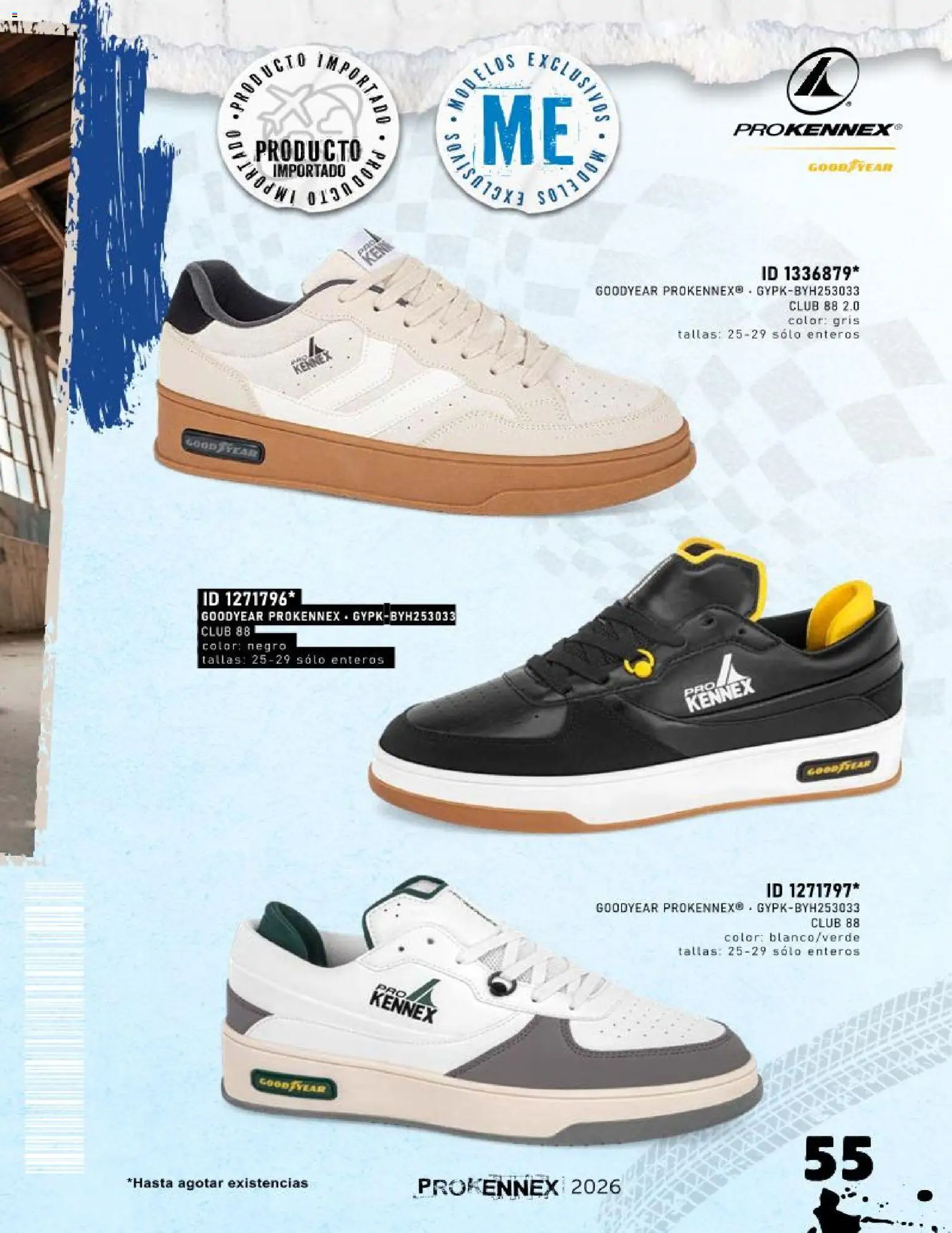 Nuevas ofertas de Price Shoes válidas en toda la República Mexicana desde el 15/09/2026. ¡Encuentra las mejores ofertas en Price Shoes catálogo Prokennex! | Página: 55