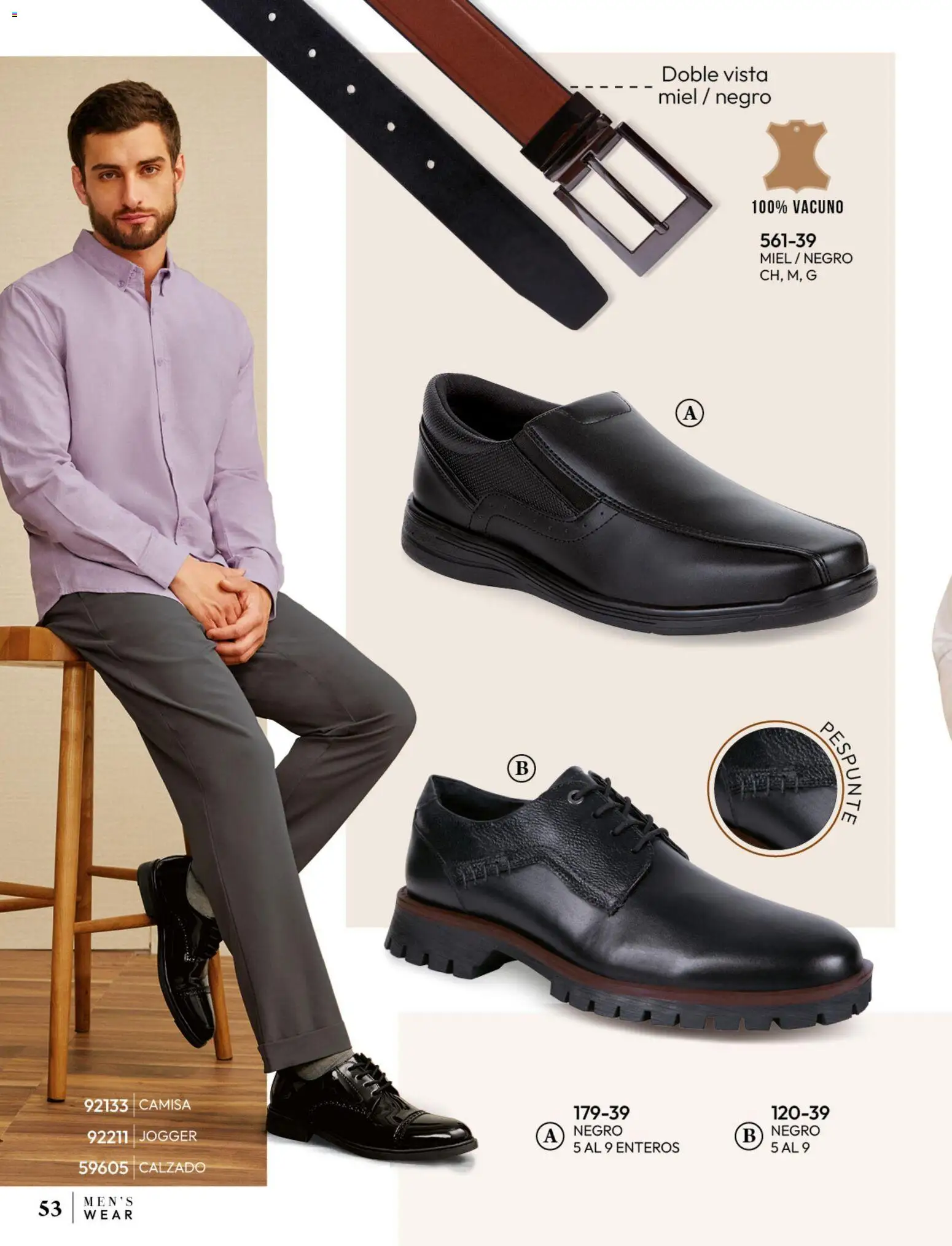Nuevas ofertas de Cklass válidas en toda la República Mexicana desde el 08/07/2026. ¡Encuentra las mejores ofertas en Cklass catálogo Ropa caballero! | Página: 54 | Productos: Camisa, Miel