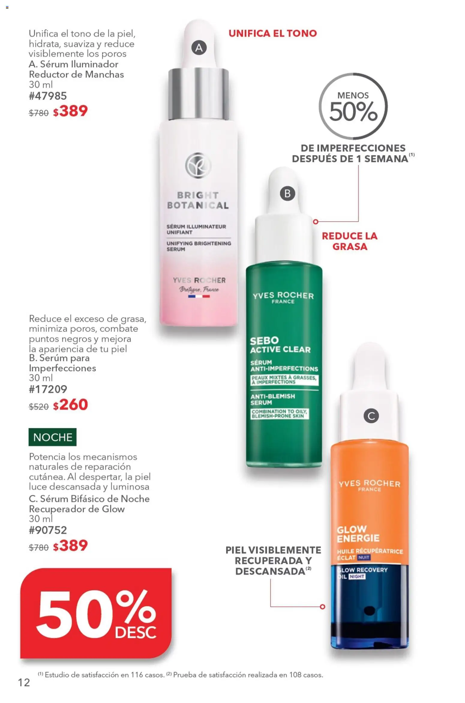Nuevas ofertas de Yves Rocher válidas en toda la República Mexicana desde el 23.06.2026. ¡Encuentra las mejores ofertas en Yves Rocher campaña 9 2026! | Página: 14