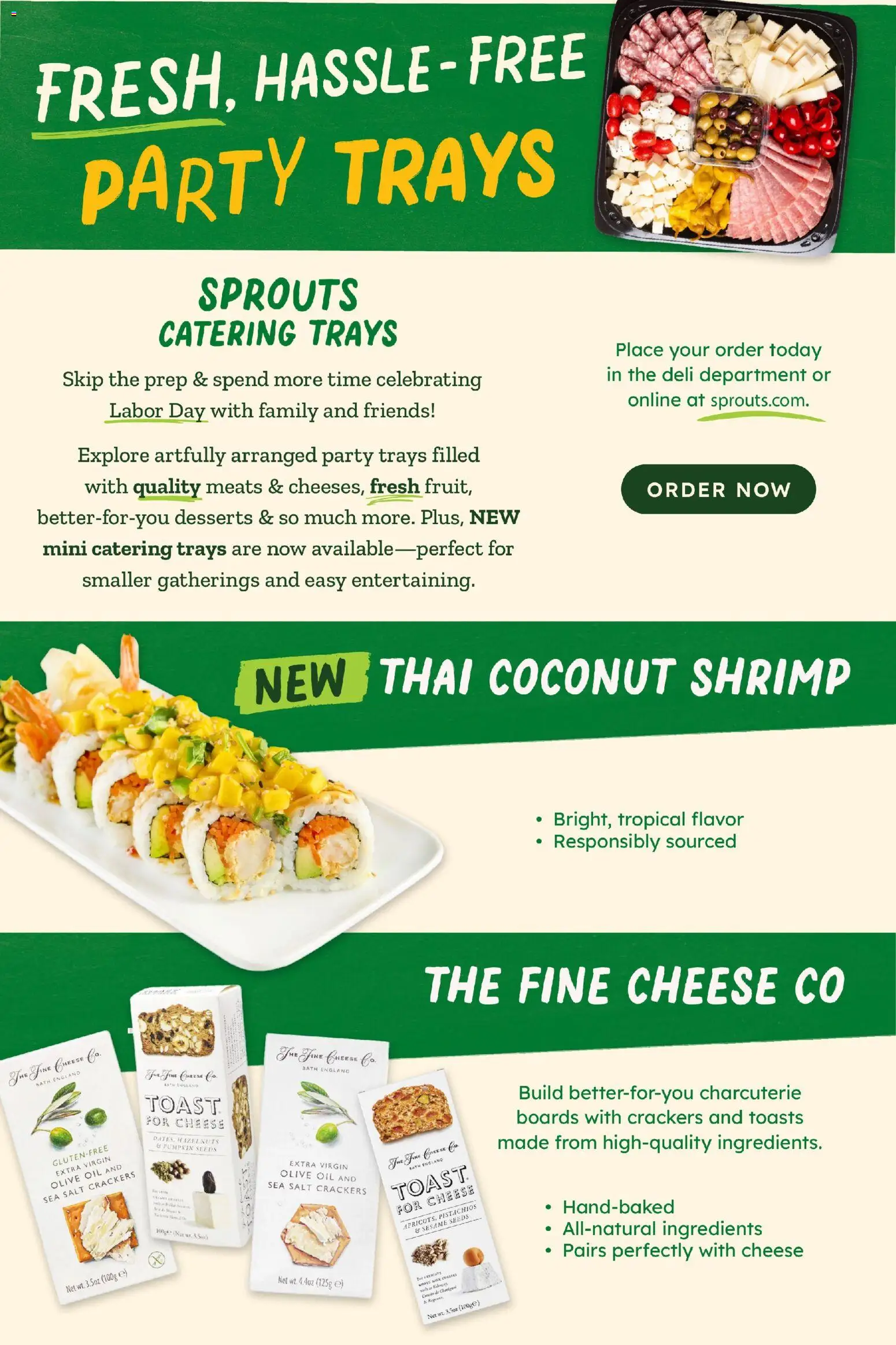 Sprouts Monthly Ad - valid from 08/26/2026 | Page: 27 | Products: Olive oil, Toasts, Pumpkin, Extra virgin olive oil