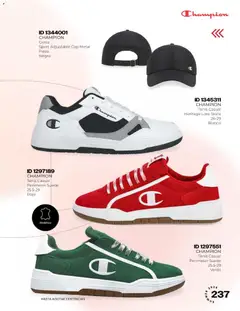 Vista previa de Price Shoes catálogo, nuevo folleto de la tienda, válido en México a partir del 15.05.2026 | Página: 237 | Productos: Tenis, Gorra