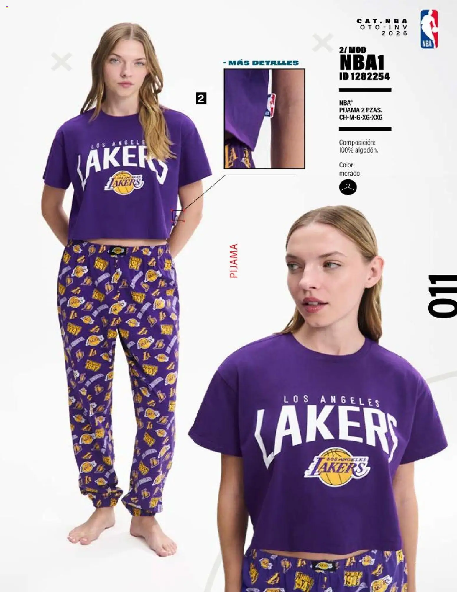 Nuevas ofertas de Price Shoes válidas en toda la República Mexicana desde el 01/09/2026. ¡Encuentra las mejores ofertas en Price Shoes catálogo NBA! | Página: 11 | Productos: Pijama