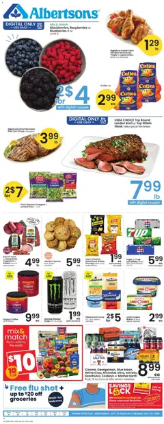 Preview of Albertsons weekly ads valid from 10/21/2026