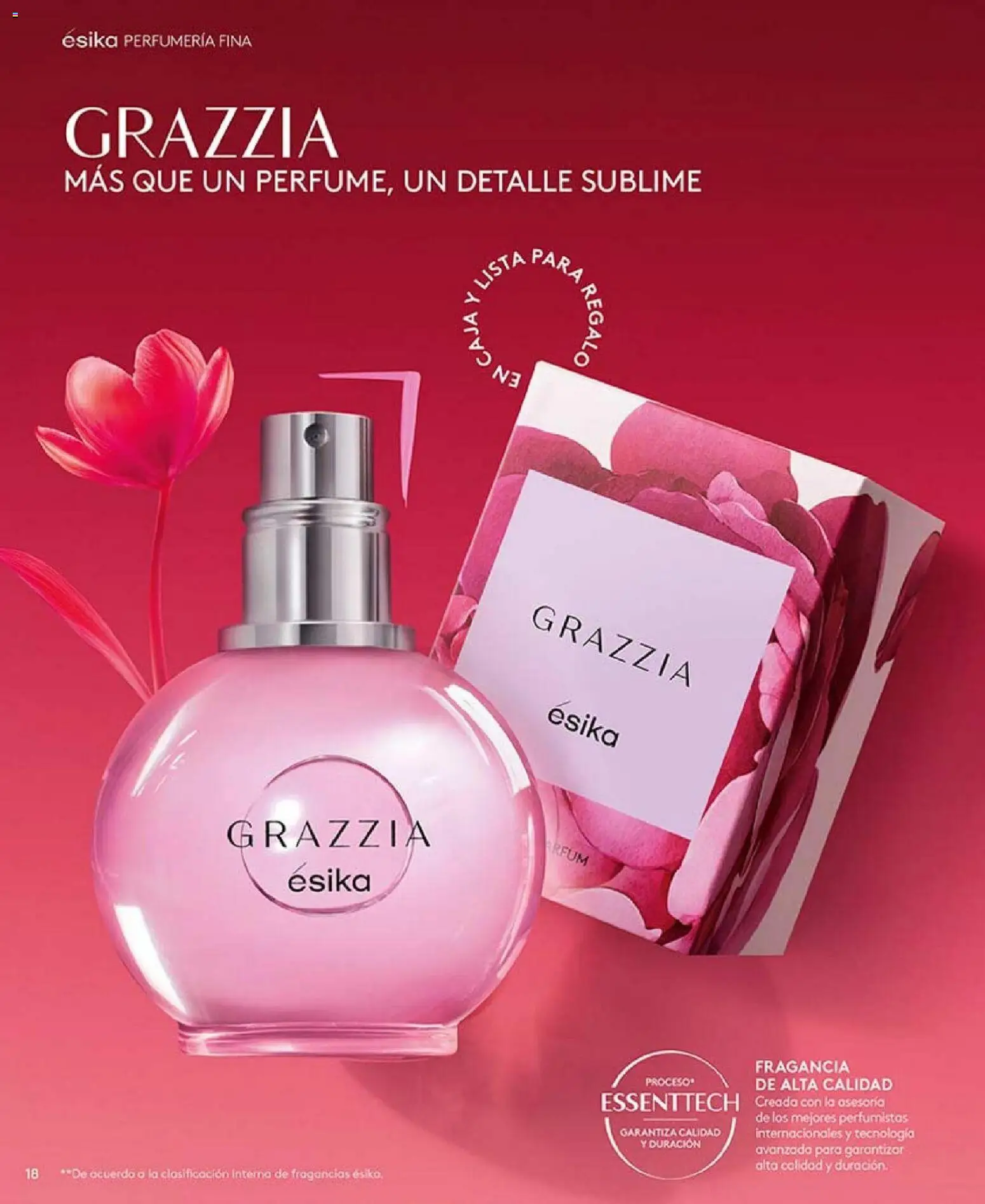 Catálogo Ésika válido desde 04/04/2026 | Página: 18 | Productos: Caja, Fragancia