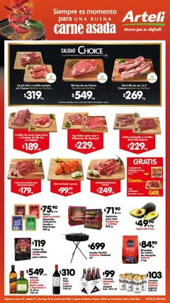 Vista previa de Arteli folleto Carne Arteli, nuevo folleto de la tienda, válido en México a partir del 16/10/2026