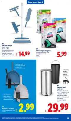 Preview of Lidl weekly ads valid from 07/29/2026 | Page: 45