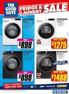 Preview of The Good Guys catalogue - Fridge and Laundry sale - valid from 30.04.2026 | Page: 10 | Products: Laundry, Fridge, Dryer, Washer