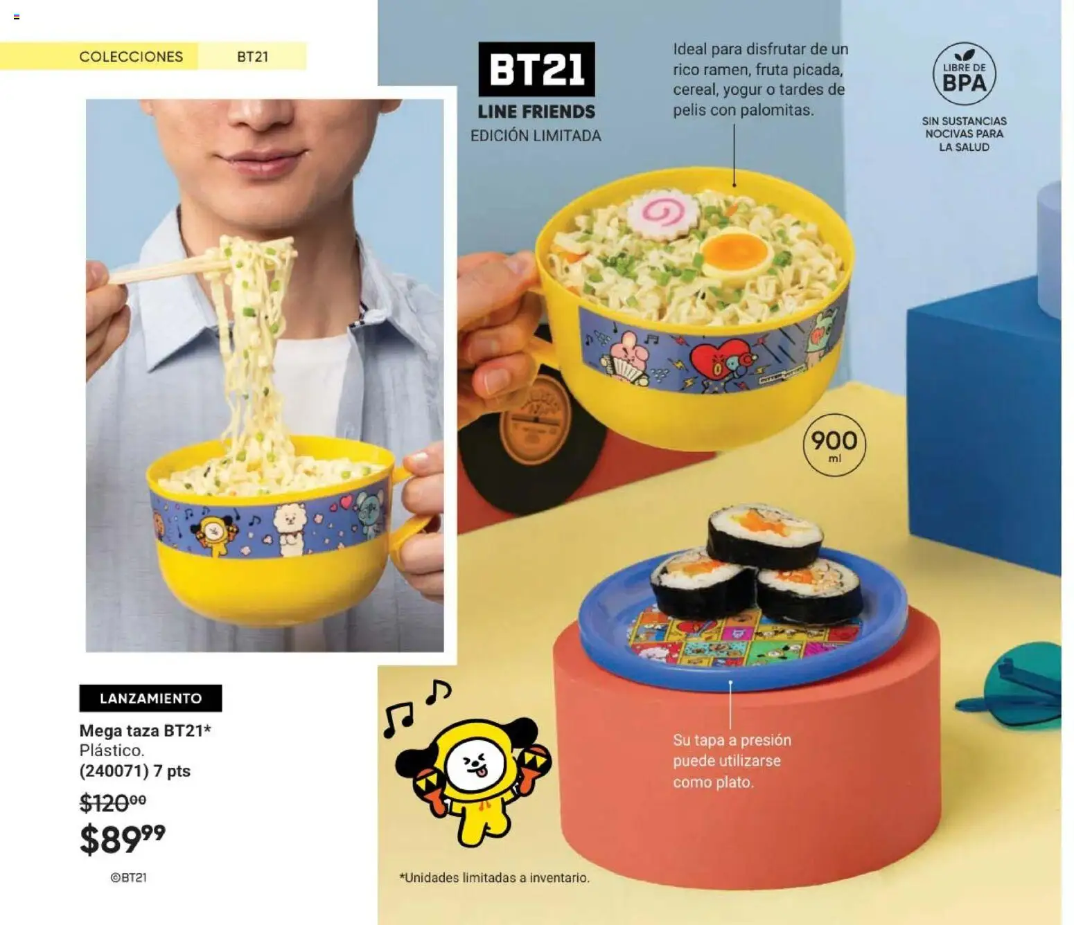 Nuevas ofertas de AVON válidas en toda la República Mexicana desde el 24.04.2026. ¡Encuentra las mejores ofertas en AVON Casa & Estilo 7 2026! | Página: 22 | Productos: Taza, Yogur