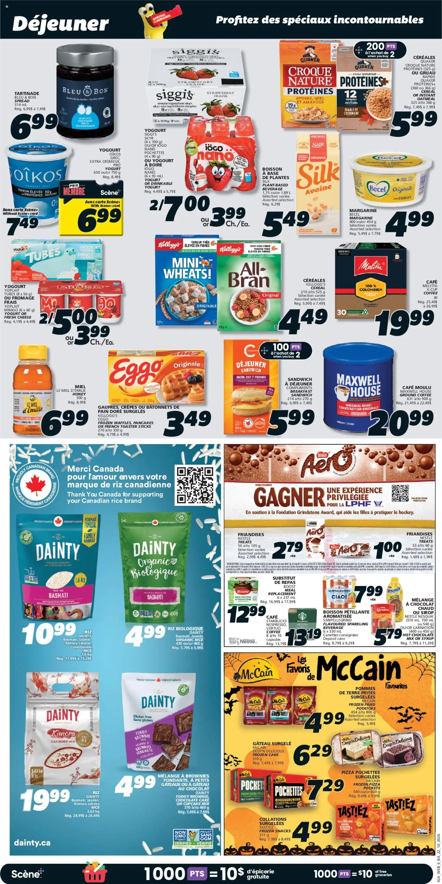 IGA flyer valid from Oct 22, 2026 | Page: 8